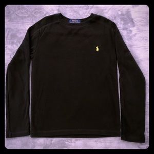 Polo Ralph Lauren Boys Long-Sleeve Black Shirt